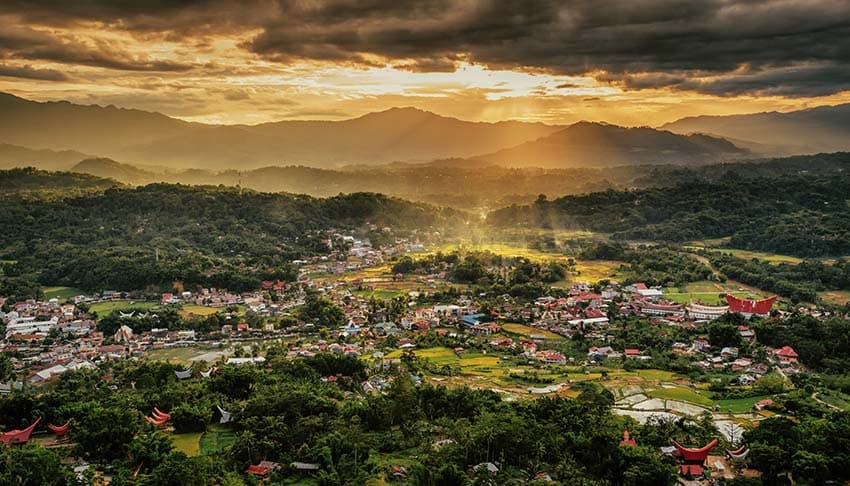 Rantepao, capital del país Toraja