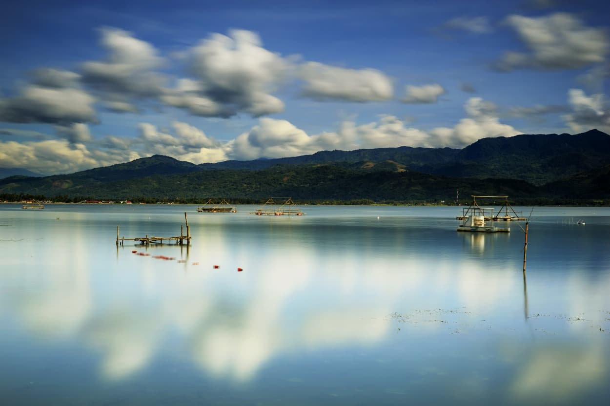 El lago Singkarak